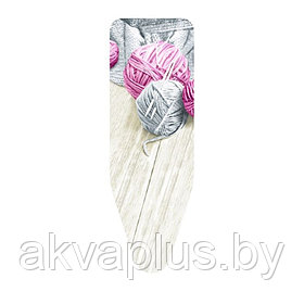 Чехол COLOMBO «Клубки Пряжи» розовые размер L (130*50)
