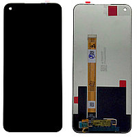 Дисплей (экран) для OPPO A53S c тачскрином, черный