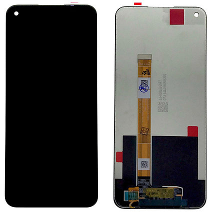 Дисплей (экран) для OPPO A53S c тачскрином, черный, фото 2