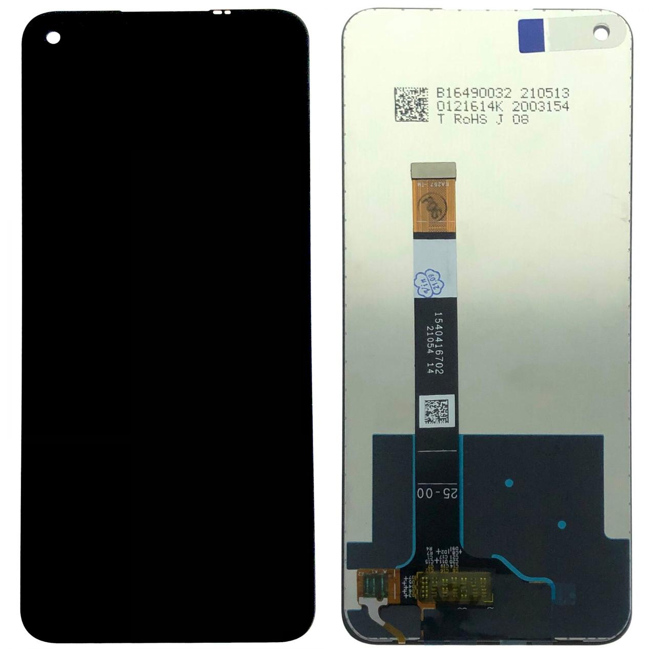Дисплей (экран) для Realme 8 5G c тачскрином, черный - фото 1 - id-p189652223