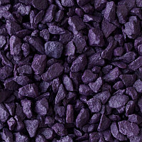 Щебень окрашенный гранитный, фиолетовый, 5-10мм (20кг)