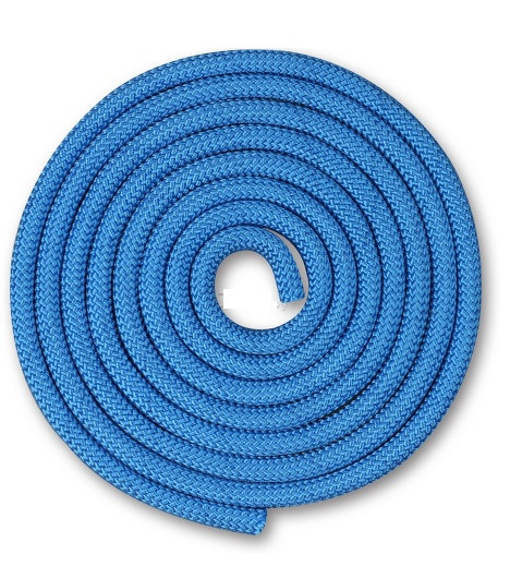Скакалка гимнастическая INDIGO 3м, синий SM-123-3-BL - фото 1 - id-p188692673