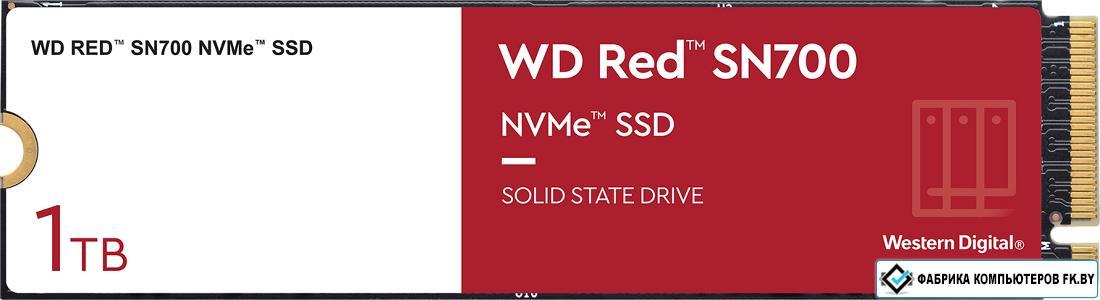 SSD WD Red SN700 1TB WDS100T1R0C - фото 1 - id-p189653302