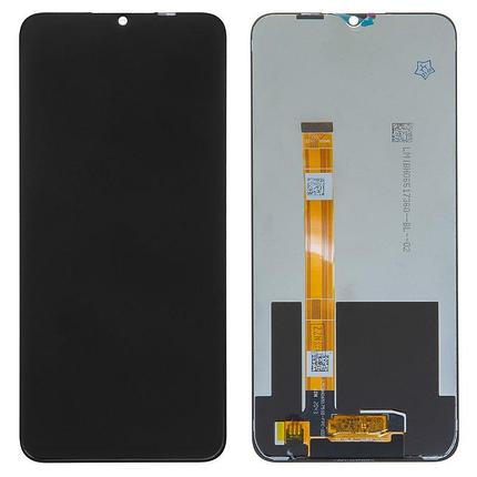 Дисплей (экран) для Realme C12 c тачскрином, черный, фото 2