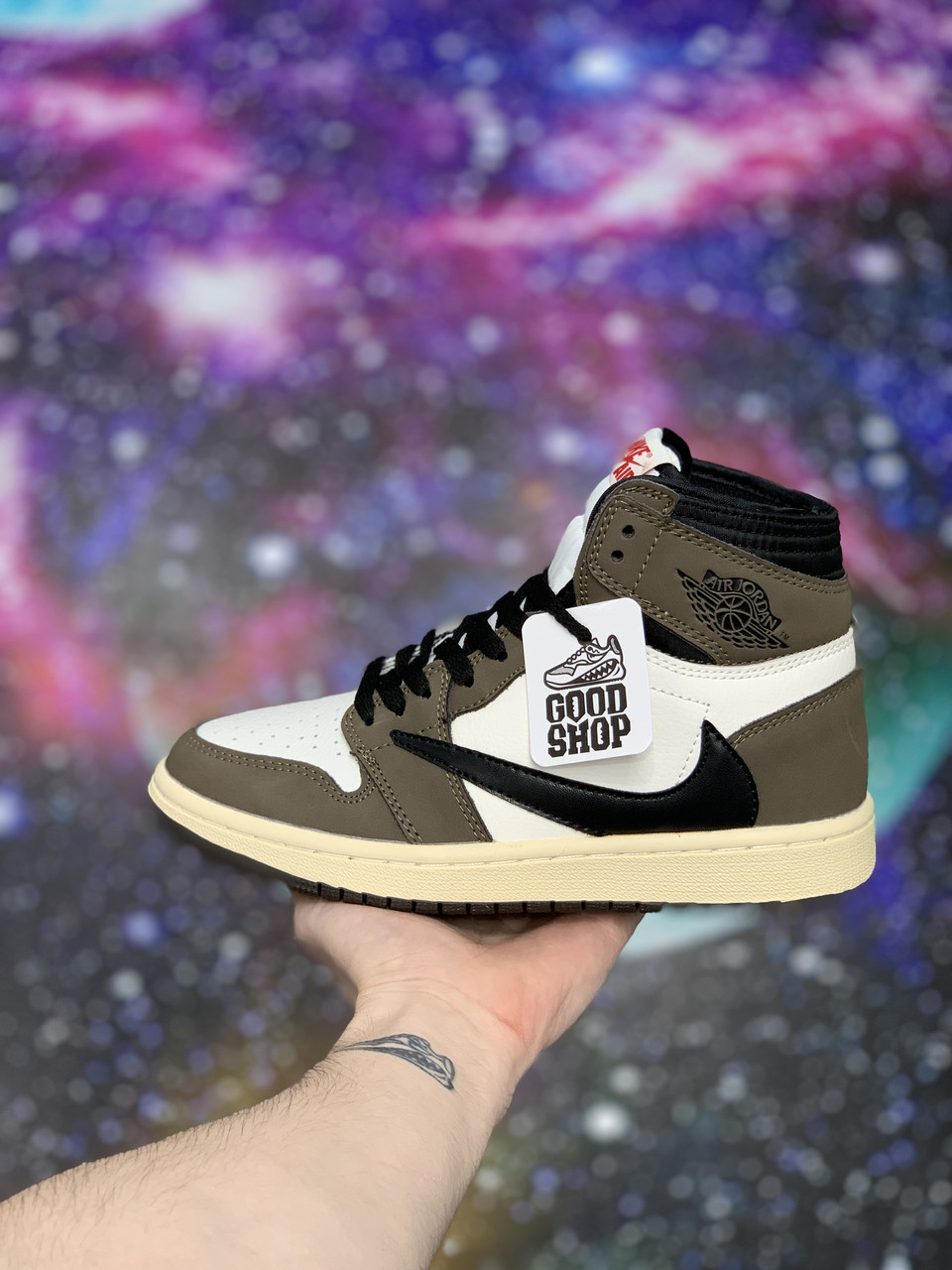 Кроссовки Air Jordan 1 High Retro Travis Scott (ID#137685101), цена: 170  руб., купить на Deal.by