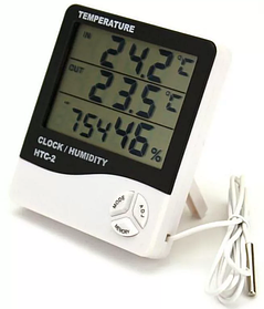 Термометр-гигрометр HTC-2. С выносным датчиком
