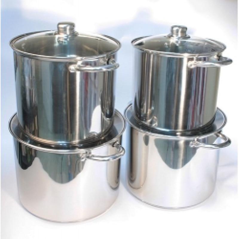 Набор посуды из нержавеющей стали Kelli (8 предметов) 4254 - фото 1 - id-p106316216