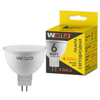 Лампа светодиодная "Рефлектор-LX-MR16" 8Вт 560лм 6500К GU5.3 (50шт/уп) WOLTA