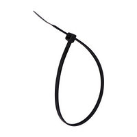 Хомут-стяжка кабельная нейлоновая 250x3,6 мм, черная, (100 шт/уп) REXANT