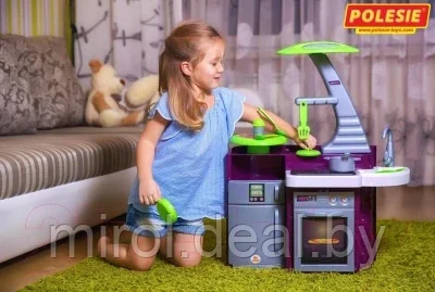 Детская кухня Полесье Laura с варочной панелью / 49896 - фото 3 - id-p189666729