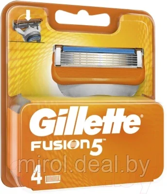 Набор сменных кассет Gillette Fusion - фото 3 - id-p189673233