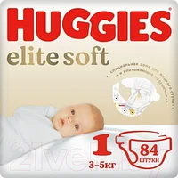 Подгузники детские Huggies Elite Soft 1 Mega