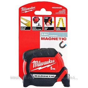 Рулетка магнитная Magnetic Premium 5 м / 27 мм Milwaukee (4932464599)