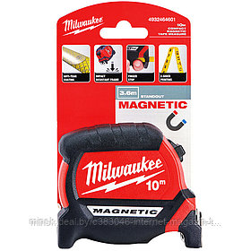 Рулетка магнитная Magnetic Premium 10 м / 27 мм Milwaukee (4932464601)