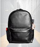 Сумка мужская, рюкзак городской, Urban, черный, фото 8