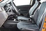 Чехлы BMW X-1 E-84 2009-2015 из алькантары ромб, фото 2