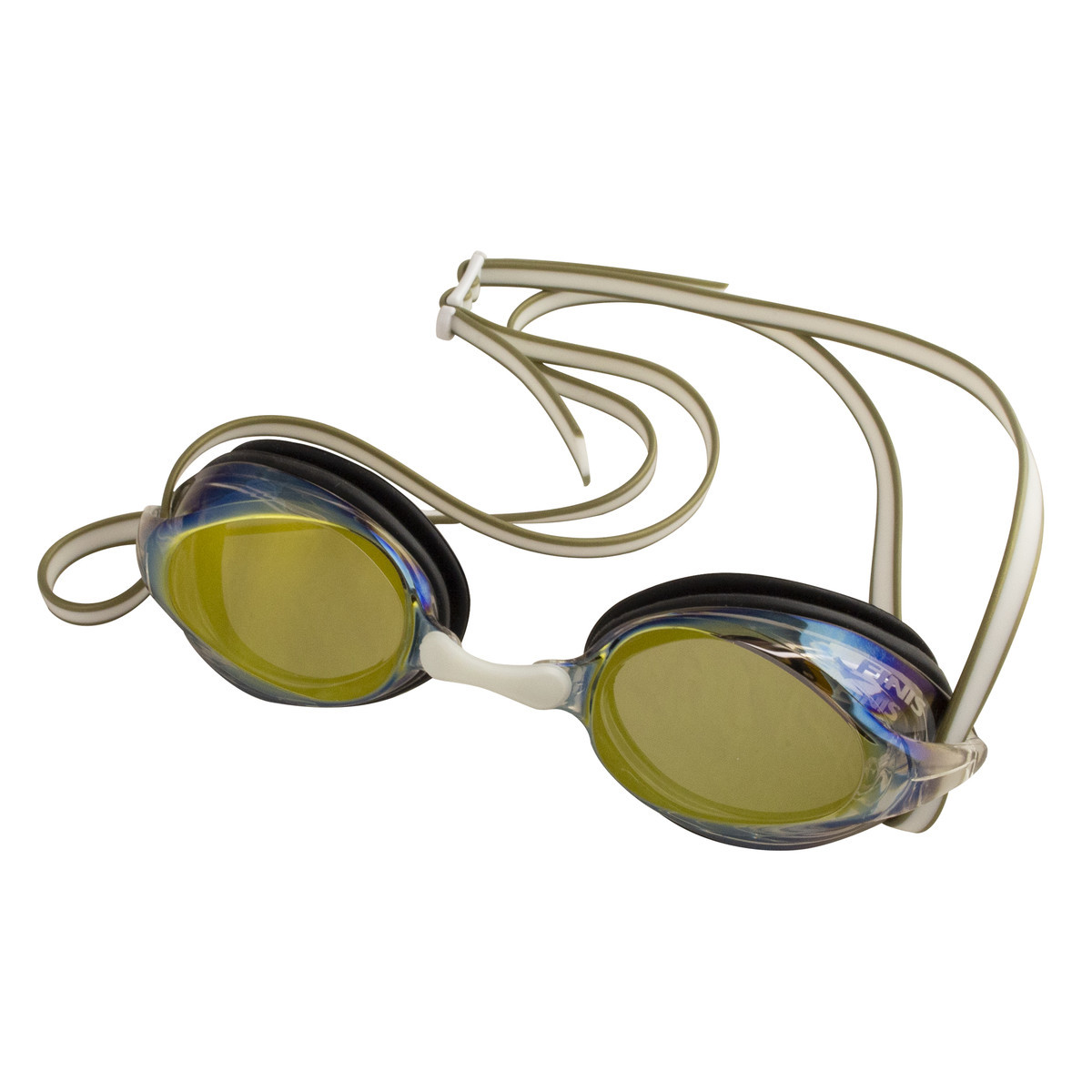 Очки для плавания Tide Goggle Gold Mirror/White 3.45.060.369 Senior - фото 1 - id-p187485326
