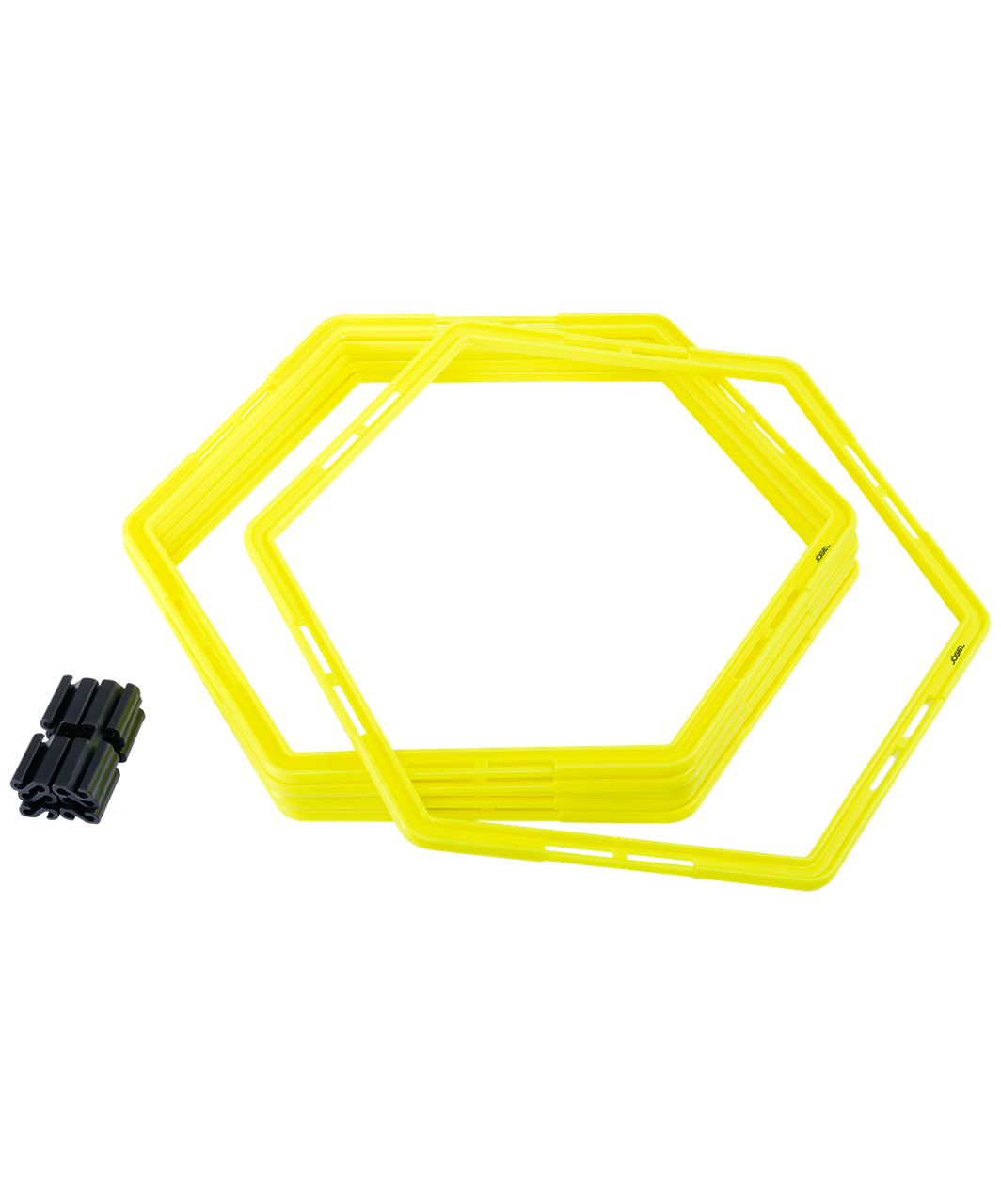 Набор шестиугольных обручей Jogel (6шт) JA-216 50 см - фото 1 - id-p187485352