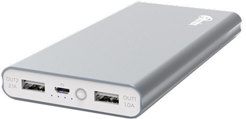 Портативное зарядное устройство Ritmix RPB-12077P (серый) - фото 1 - id-p188454396