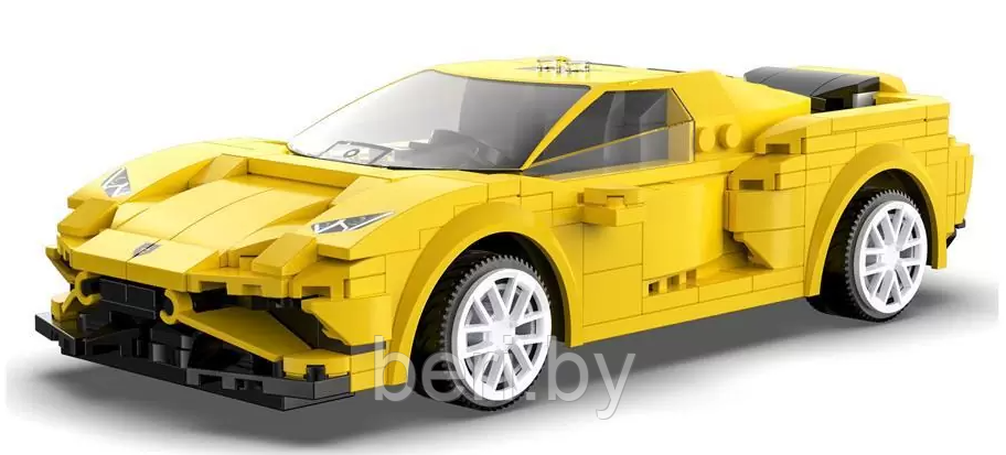 C51074W Конструктор CaDa Гоночный автомобиль Суперкар EVO на пульте, 289 деталей, аналог Lego - фото 4 - id-p189682718