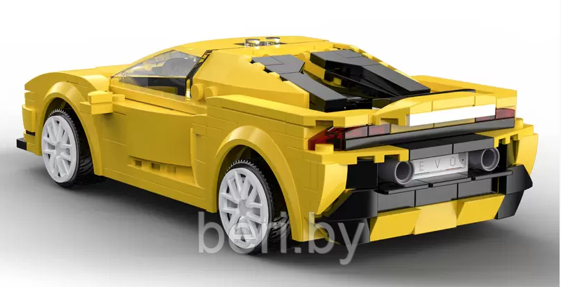 C51074W Конструктор CaDa Гоночный автомобиль Суперкар EVO на пульте, 289 деталей, аналог Lego - фото 6 - id-p189682718