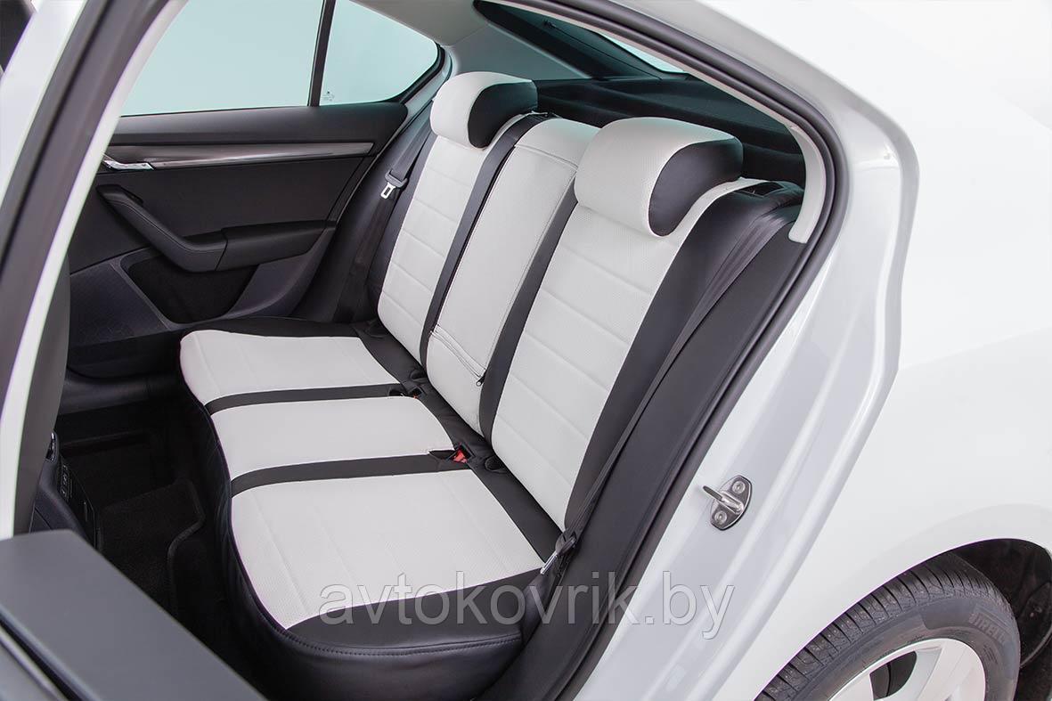 Чехлы для Chevrolet Niva из экокожи для автомобильных сидений - фото 4 - id-p116374401
