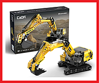 C65003W Конструктор инерционный CaDa Technic "Экскаватор", 467 деталей, аналог Lego Technic