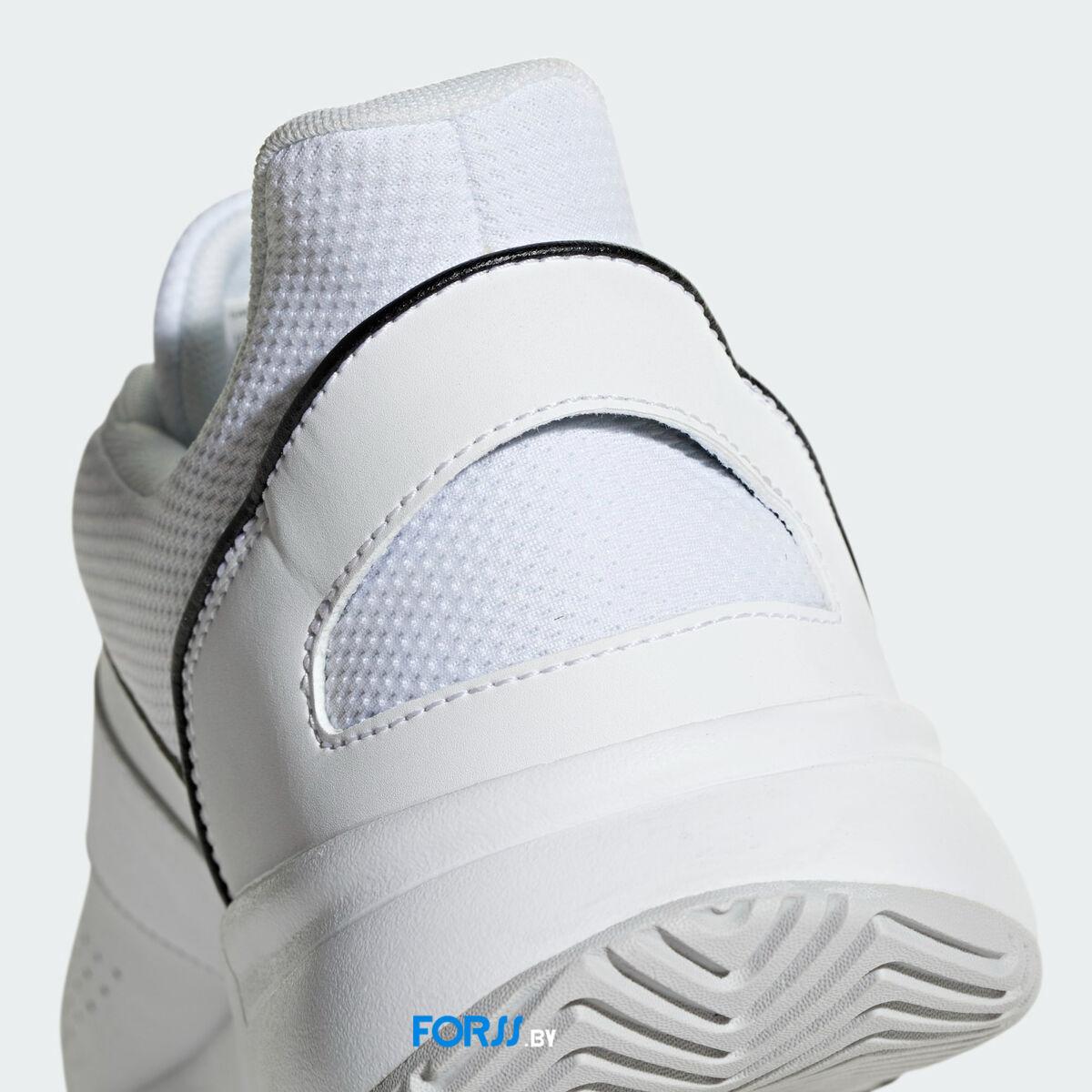 Кроссовки Adidas COURTSMASH (White) - фото 2 - id-p189683105