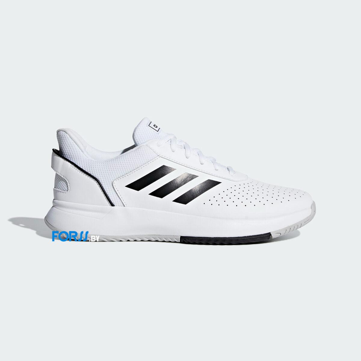 Кроссовки Adidas COURTSMASH (White) - фото 1 - id-p189683106
