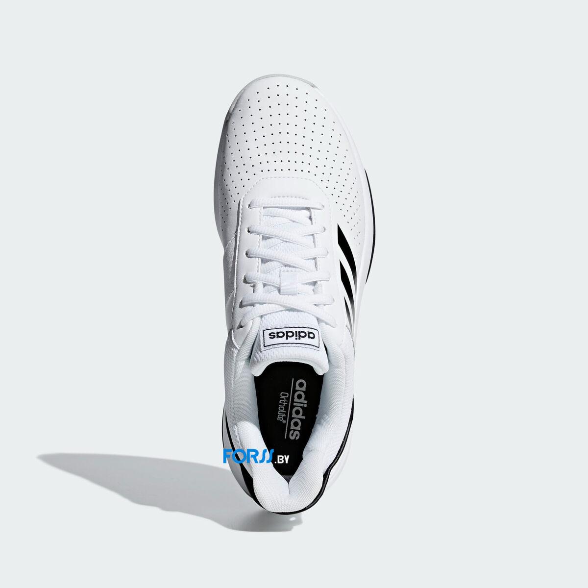 Кроссовки Adidas COURTSMASH (White) - фото 8 - id-p189683106