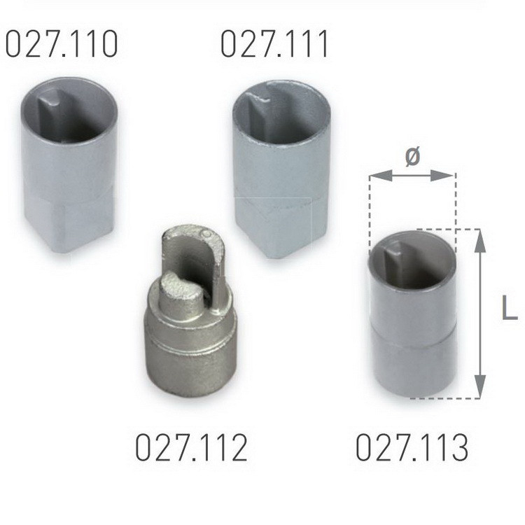 Адаптер нижний внутренний под квадрат для трубы натяжения тента d-27 мм, Bozamet 027.112 - фото 2 - id-p189683281