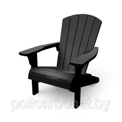Кресло садовое Keter Troy Adirondack, серый