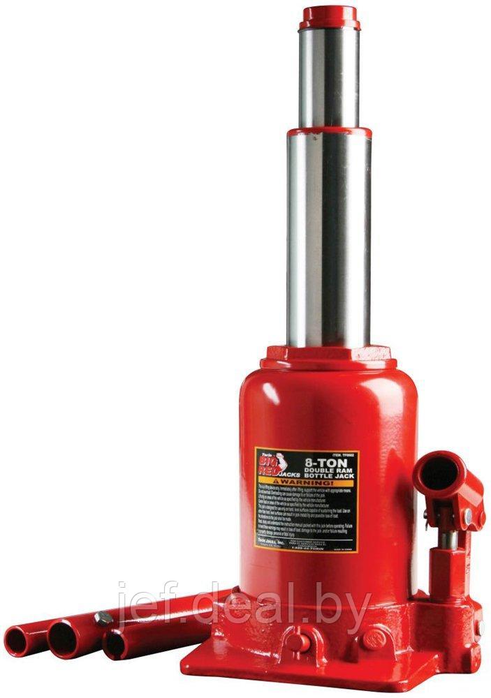 Домкрат бутылочный 8т с клапаном BIG RED TF0808 - фото 1 - id-p189695361