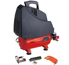 Компрессор безмасляный коаксиальный WOOD MASTER KIT + 4 предмета FUBAG 8213790KOA611 (8213790KOA537), фото 2