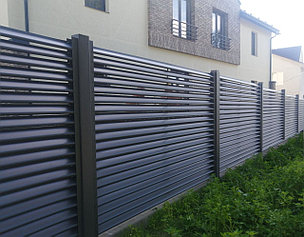 Забор-жалюзи из металла ВИОЛА, фото 2