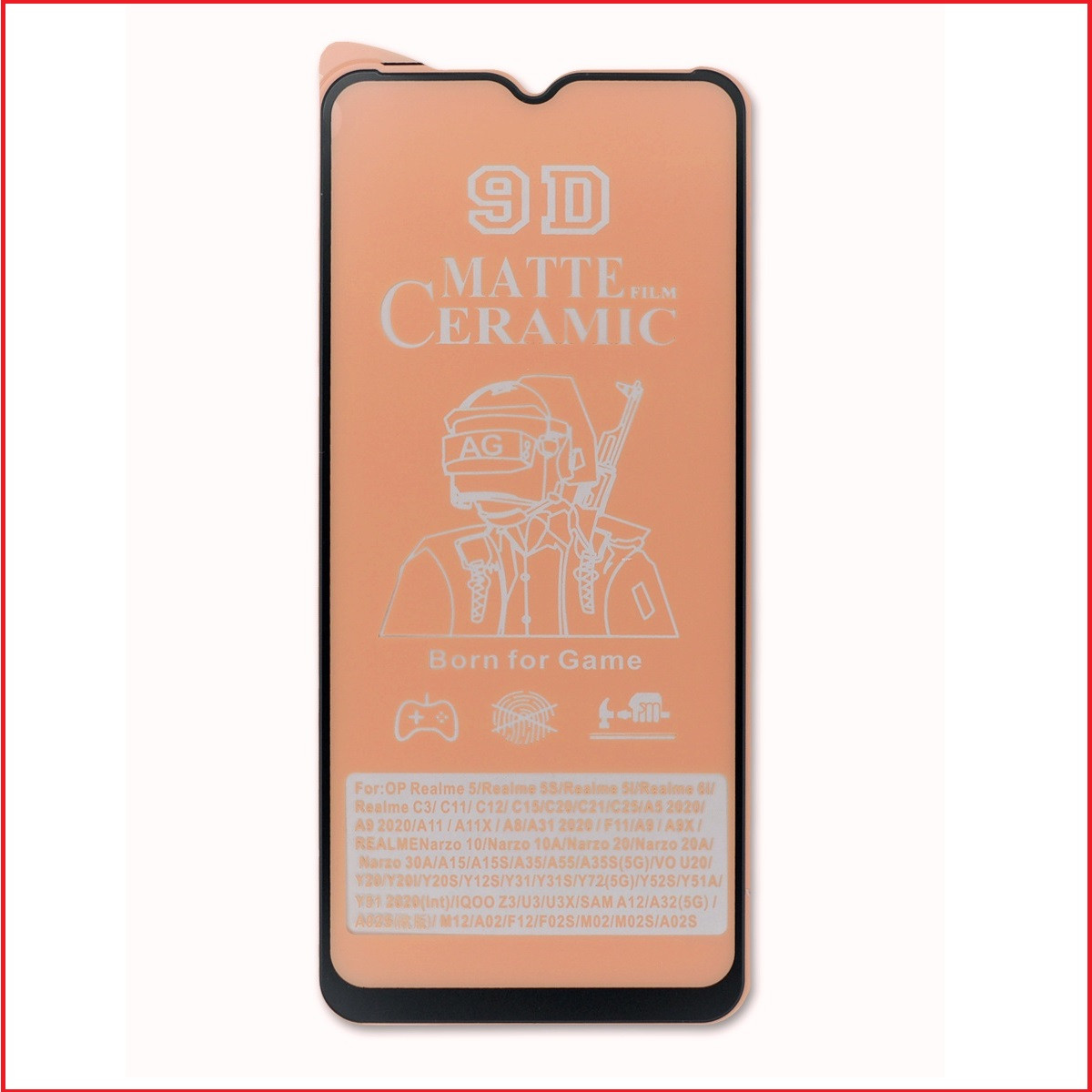 Защитная керамическая пленка для Samsung A02s / A03s матовая ( ceramics film )