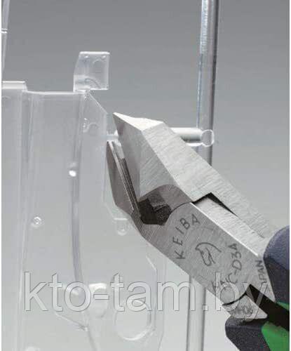 Миниатюрные кусачки KEIBA Pro Hobby HNC-D34, 100 мм, высококачественная рукоятка, сделано в Японии - фото 4 - id-p189695915