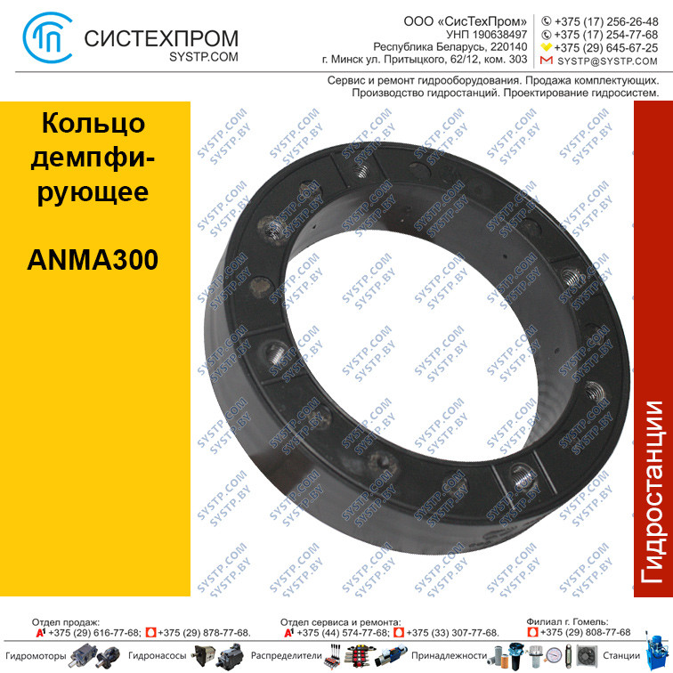 Кольцо демпфирующее ANMA300