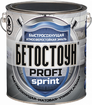 Бетостоун PROFI «SPRINT» (быстросохнущая атмосферостойкая эмаль для бетона)