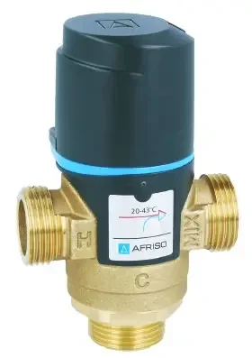 Термостатический клапан  AFRISO ATM 341 20-43 3/4 н.р., фото 2