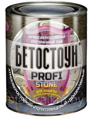 Бетостоун PROFI «STONE» (атмосферостойкий полуглянцевый лак с эффектом «мокрый камень») - фото 1 - id-p189708625