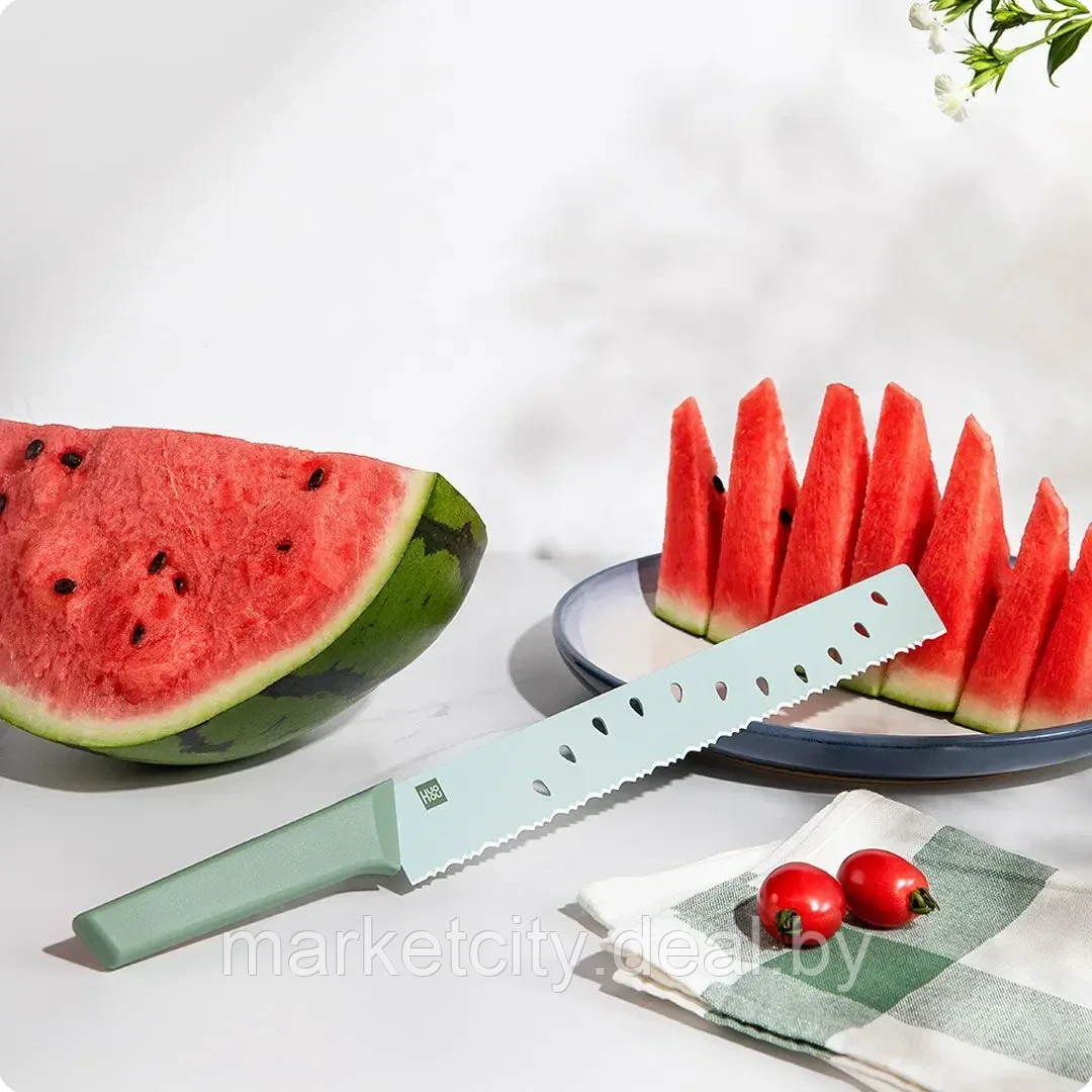 Набор ножей для овощей и фруктов Xiaomi HuoHou 3 предмета (HU0135) - фото 4 - id-p189708950