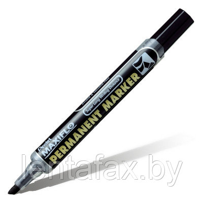 Маркер перманентный "Maxiflo" NLF50. ЧЕРНЫЙ.  Pentel