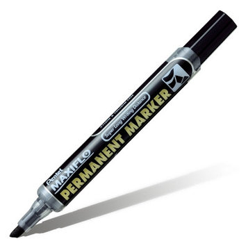 Маркер перманентный "Maxiflo" NLF50. ЧЕРНЫЙ.  Pentel