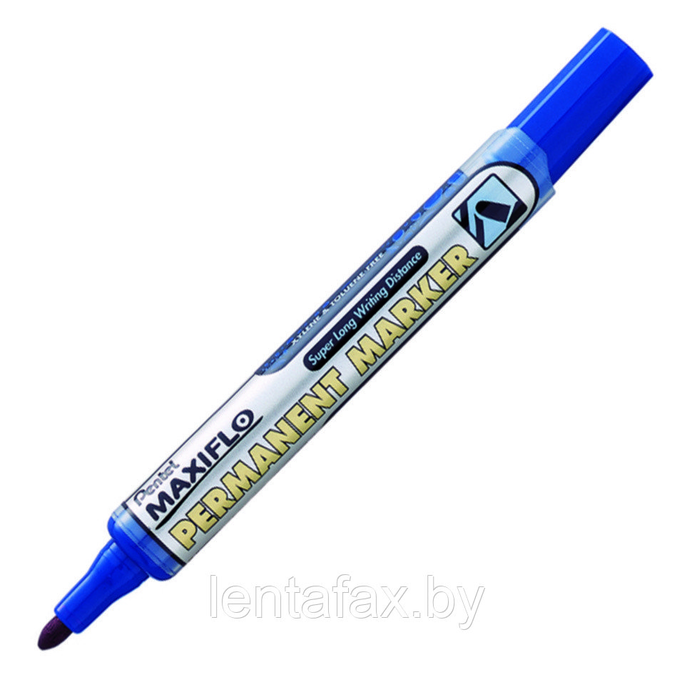 Маркер перманентный "Maxiflo" NLF50. СИНИЙ. Pentel