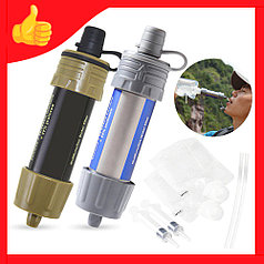 2 шт. Походный мембранный фильтр для воды (туристический фильтр быстрой очистки)