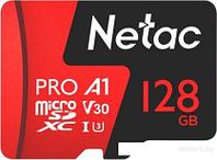 Карта памяти Netac P500 Extreme Pro 128GB NT02P500PRO-128G-R + адаптер