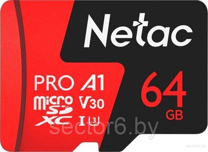 Карта памяти Netac P500 Extreme Pro 64GB NT02P500PRO-064G-S