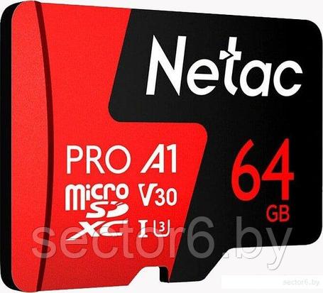 Карта памяти Netac P500 Extreme Pro 64GB NT02P500PRO-064G-S, фото 2