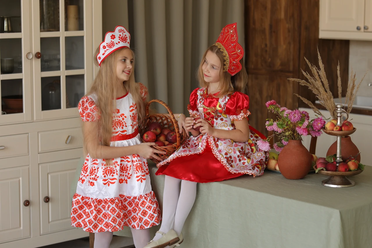 Детский карнавальный костюм Аленушка Пуговка 1005 к-18 - фото 10 - id-p155857498